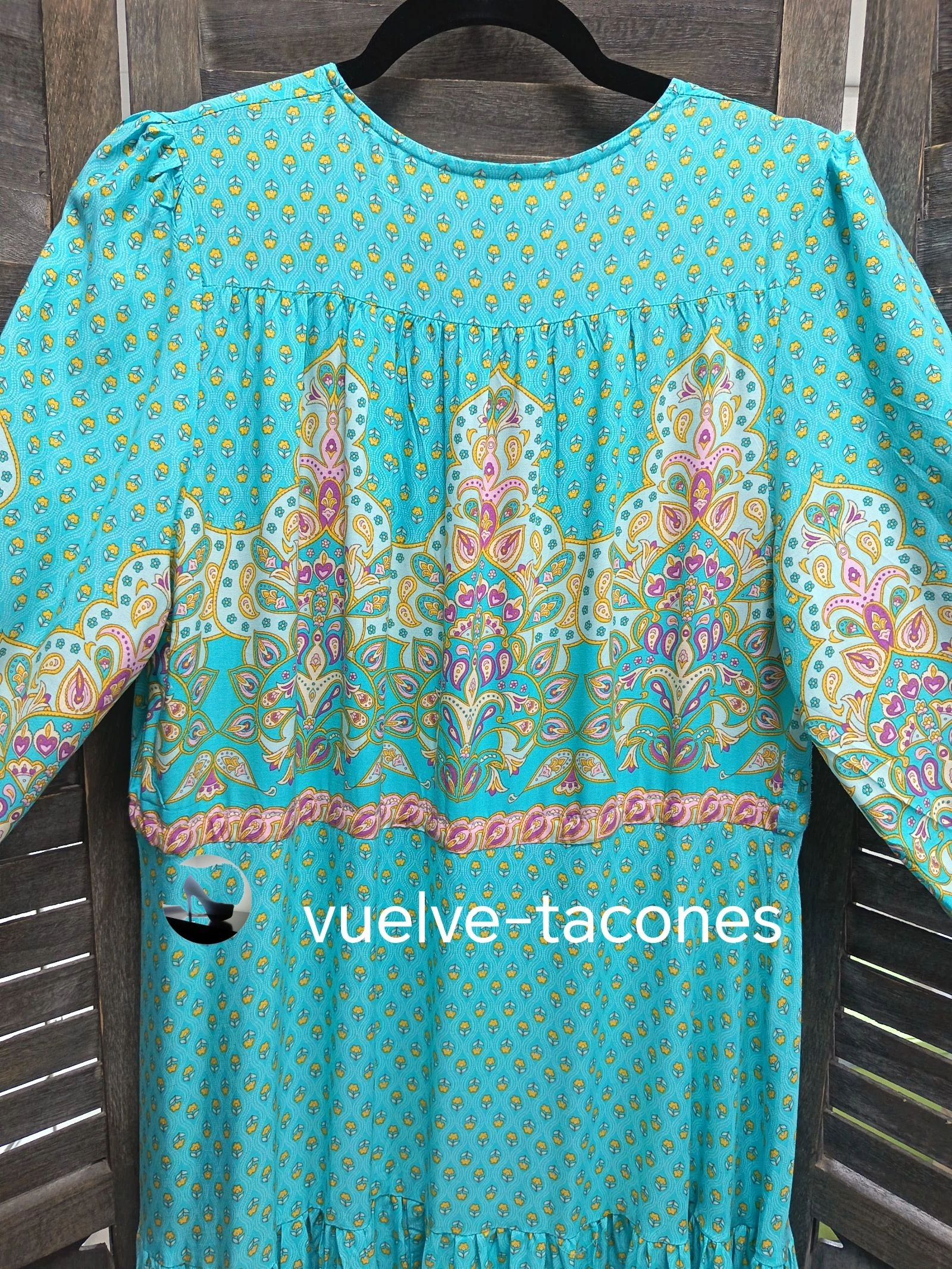 Vestido color turquesa ♡  JAASE *  talla M – photo 16